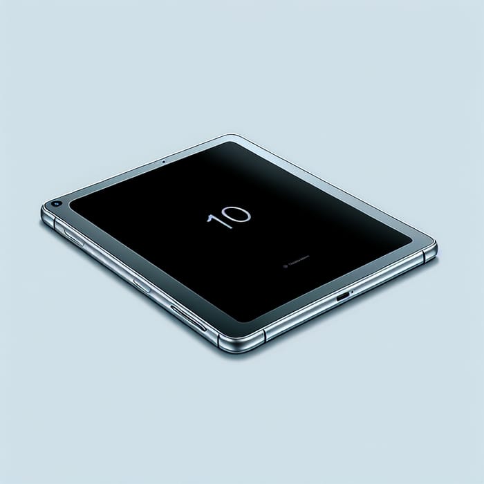 10th Generation Silver iPad - Premium Design