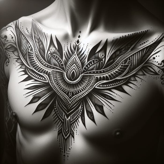 Detailed Tribal Crown Tattoo Design | Mysterious & Sensual Art