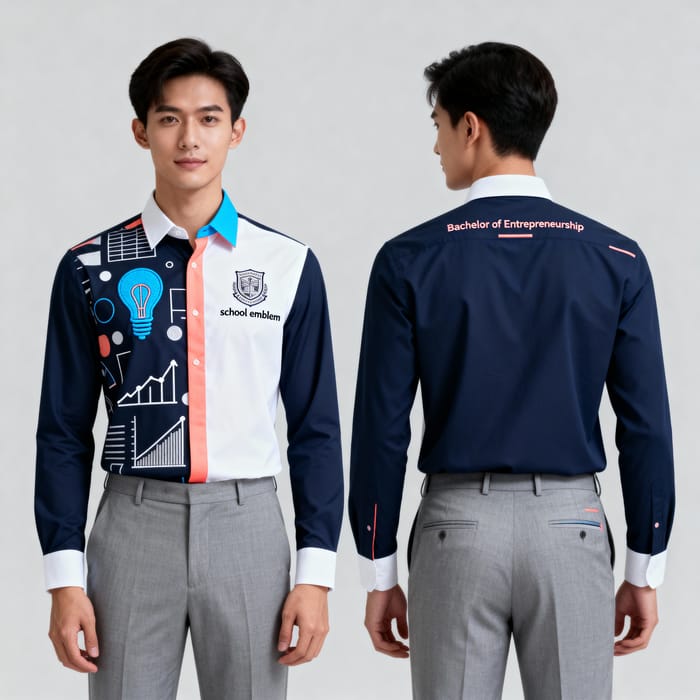 Stylish OJT Uniform for Entrepreneurship Students Stylish OJT Uniform for Entrepreneurship Students