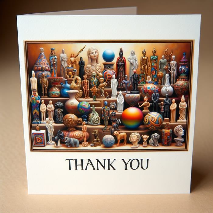 Elegant Figurines Thank-You Card | Shop Theme Cards‎