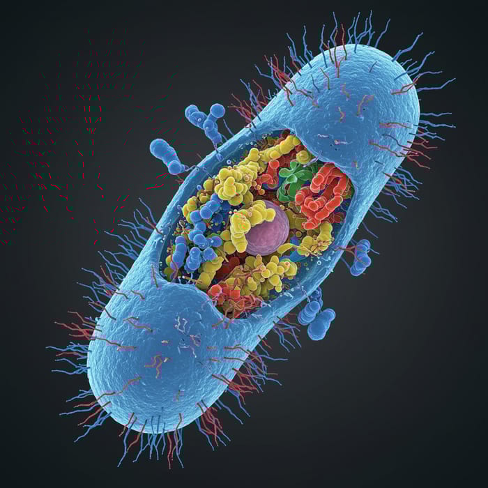 Bacterial Cell Structure: Absorbents & Enzymes Insights