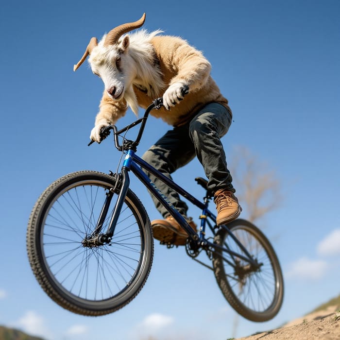 Goat on BMX: A Fun and Unique Ride