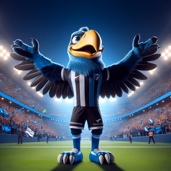 Independiente del Valle's Energetic Condor Mascot