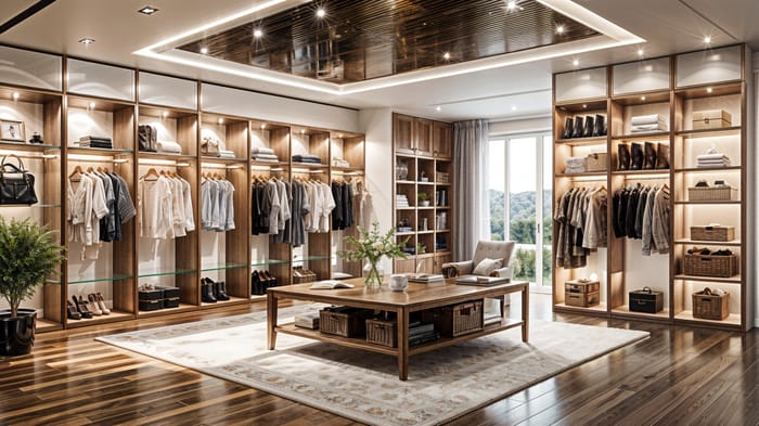 Custom Clothing Store Interior Design