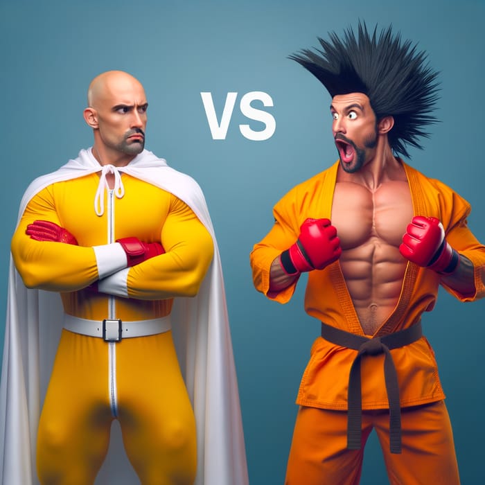 Saitama vs Goku: Epic Showdown of Strength