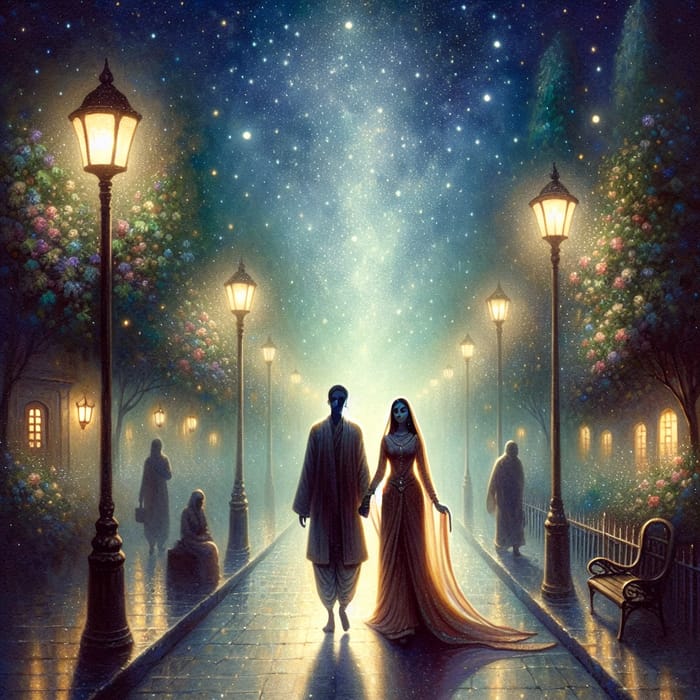 An Ethereal Night Stroll: Love Across Cultures