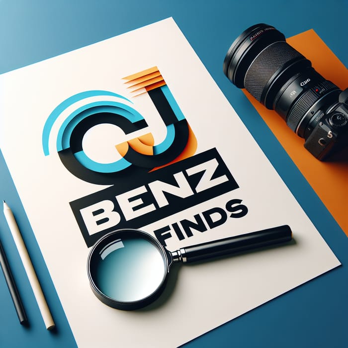 Modern cjbenzfinds Logo Design | Vibrant Graphic Design Studio