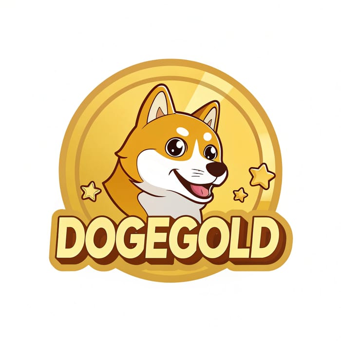 Dogegold Meme Coin Logo