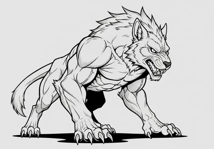 Kemono Base Sheet Drawing - Creative Templates