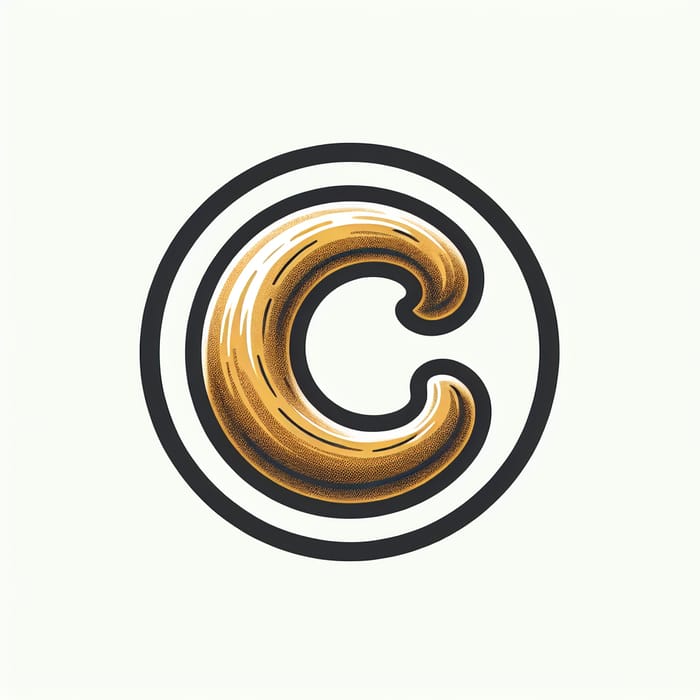 Cashew Nut AI Logo | Balance of Nature and Technology Cashew Nut AI Logo | Balance of Nature and Technology