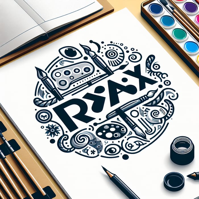 Roaxi Logo Design for Art Enthusiasts