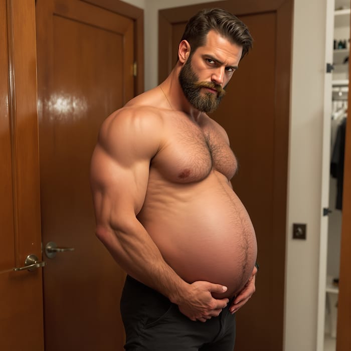 Strong Man in Triplet Pregnancy Labor Strong Man in Triplet Pregnancy Labor