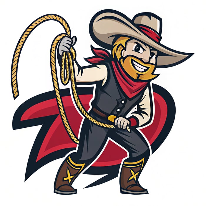 Outlaw Mascot for Your Sports Team