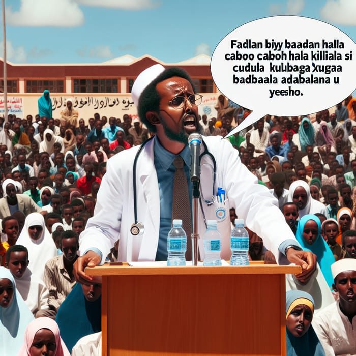 Somali Doctor Urges Public: Drink More Water in Heatwave