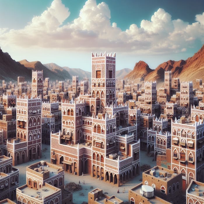 Explore the Ancient Cityscape of Sana'a, Yemen