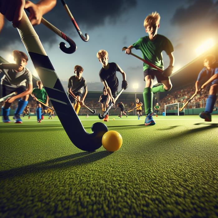 Field Hockey Academy Juniors on Vibrant Astro Turf