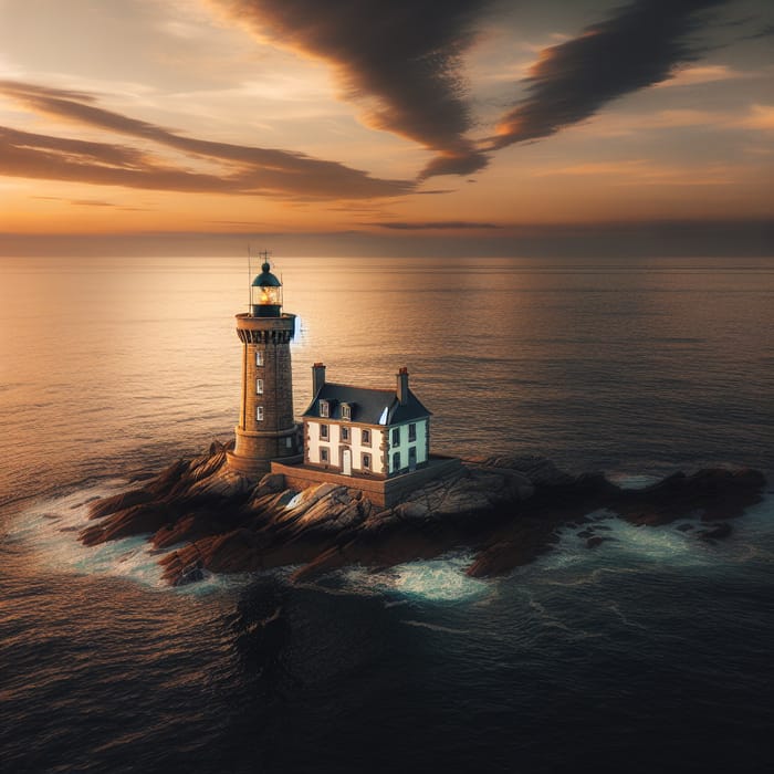 Lighthouse by the Sea