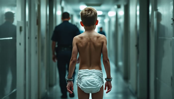 Boy in Diaper Arrested: A Shocking Incident