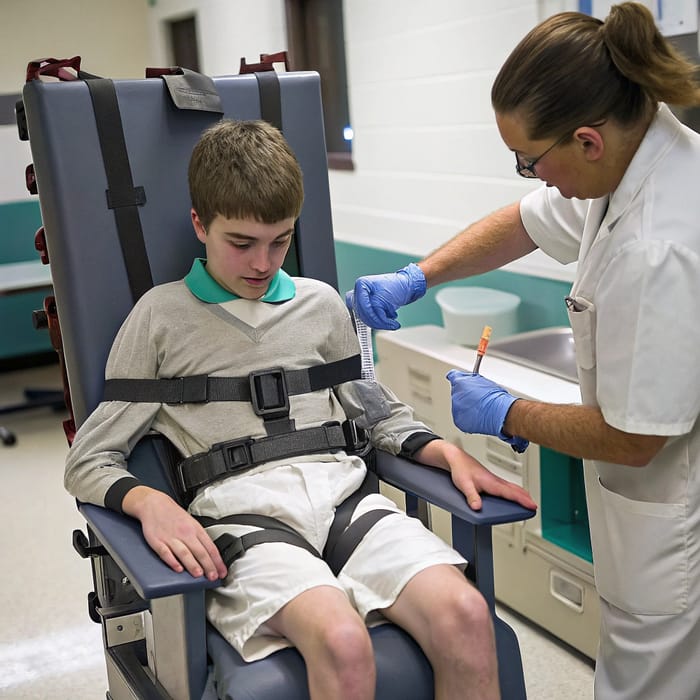 Teen in Hospital: Forced to Wear Diapers Teen in Hospital: Forced to Wear Diapers