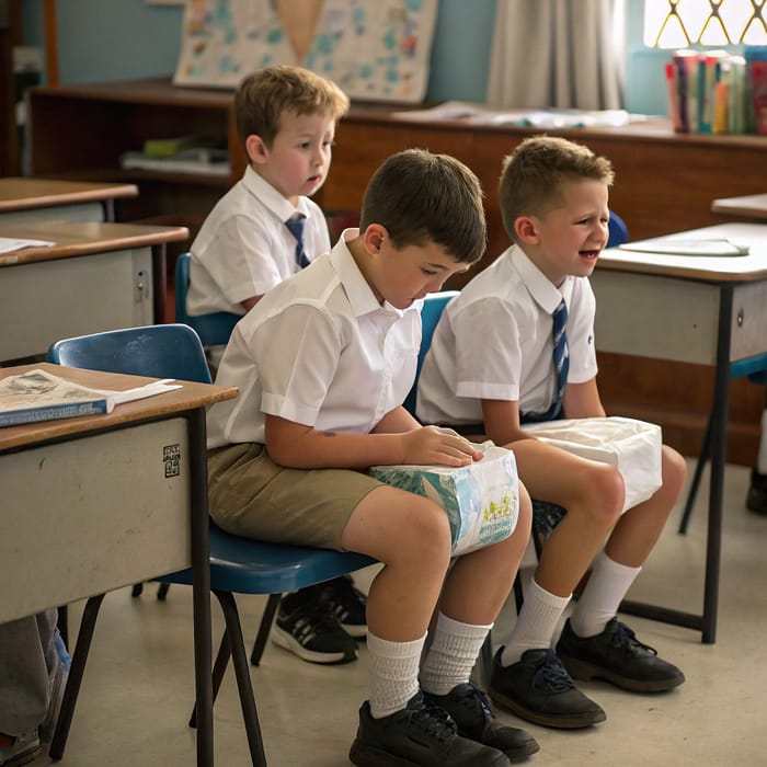 Boys in School: Diaper Use Policy Explained