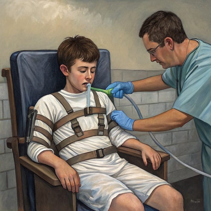 Teen Hospital Experience: Diapered & Restricted Teen Hospital Experience: Diapered & Restricted