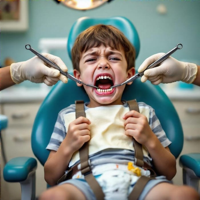 Unique Dentist Visit: Four-Armed Extraction Unique Dentist Visit: Four-Armed Extraction
