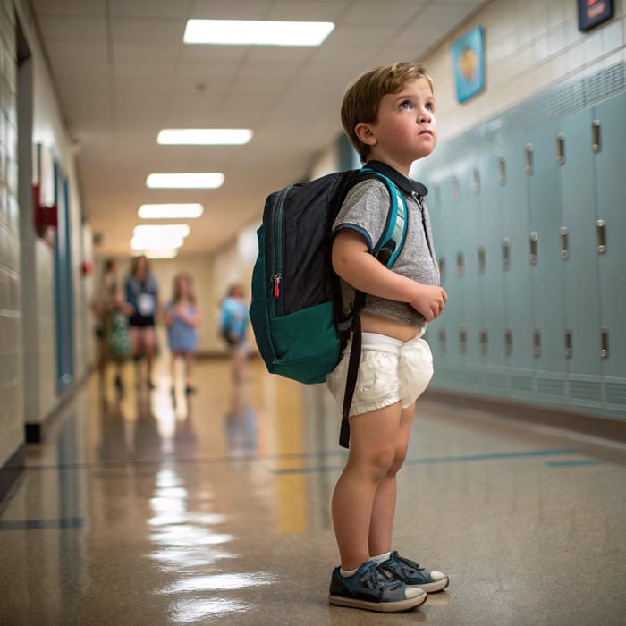 Unique First Grader School Experience