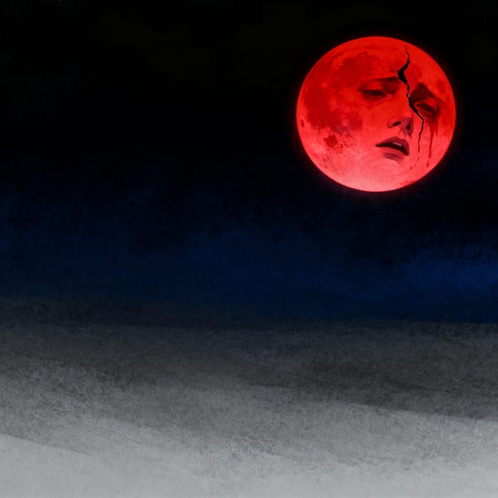 Crimson Moon: The Ultimate Symbol of Distortion Crimson Moon: The Ultimate Symbol of Distortion