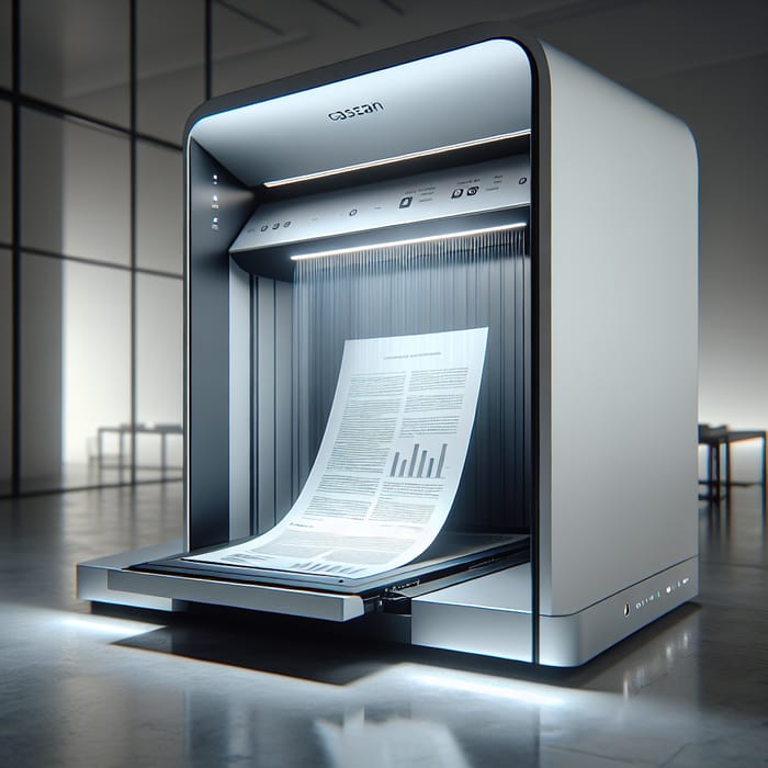 Document Scanning Solutions | Minimalistic Scanner Design