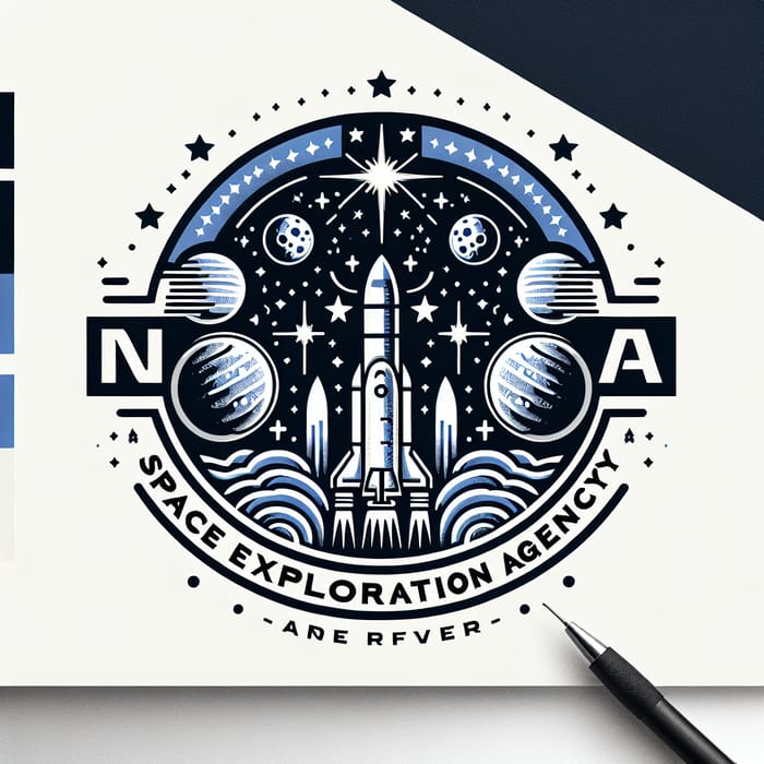 Innovative Space Agency Logo Ideas - Redesign Suggestions