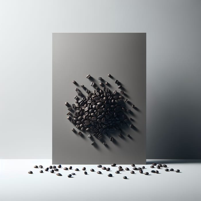 Minimalist Coffee Beans Display | Elegant Design