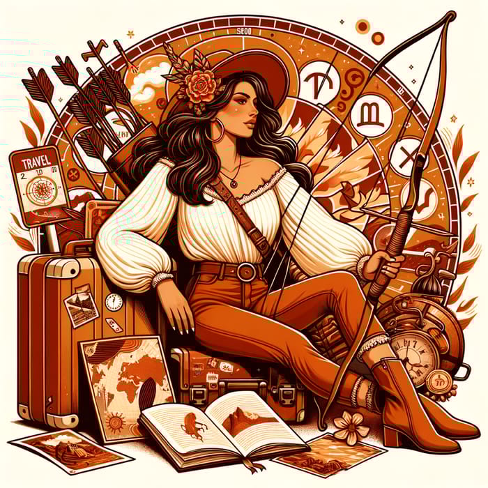 Sagittarius Traveler Woman: Adventurous & Passionate Explorer Sagittarius Traveler Woman: Adventurous & Passionate Explorer
