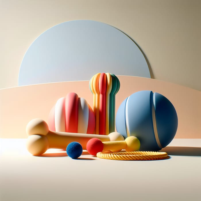 The Joyful World of Dog Toys: Minimalistic Collection