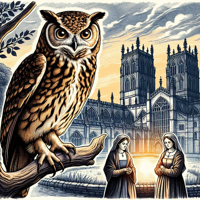 Leeds Cathedral Mascot: Owl or Three Sisters