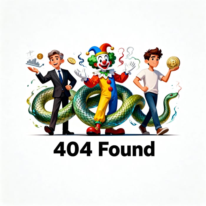 Dynamic Logo Design for 404 Found Memecoin Dynamic Logo Design for 404 Found Memecoin