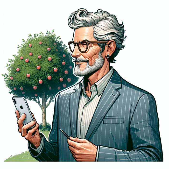 Famous Tim Cook Presentation - Apple Tree