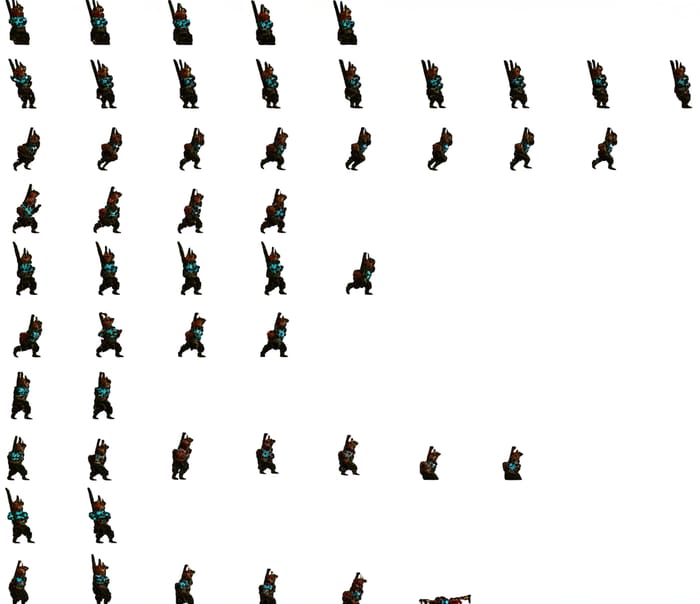 Custom Sprite Sheets with Unique Styles Custom Sprite Sheets with Unique Styles