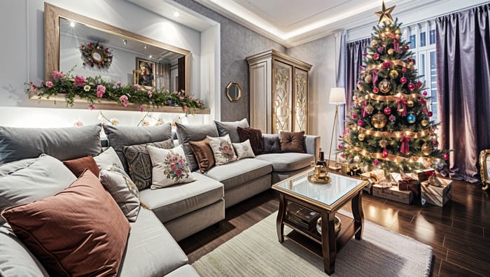 Festive Living Room Design Ideas for the Holidays