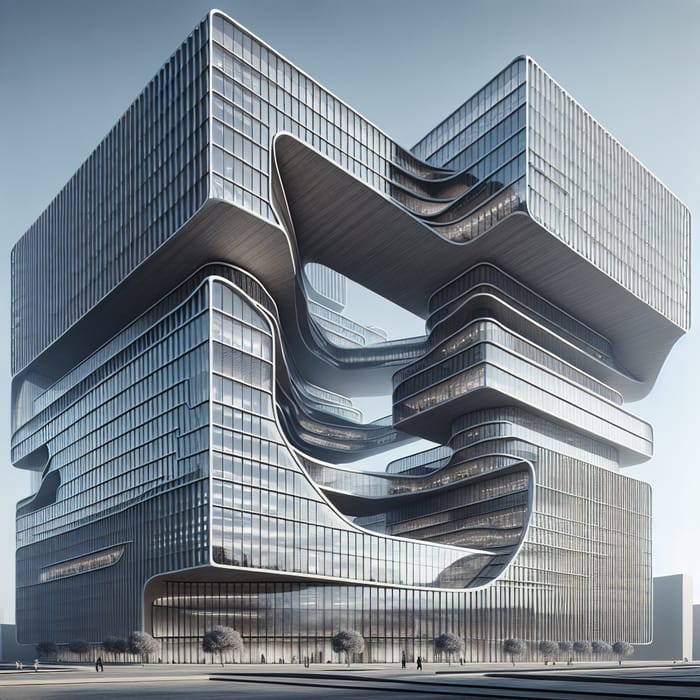 Stunning 20-Story Organic-Shaped Office Building