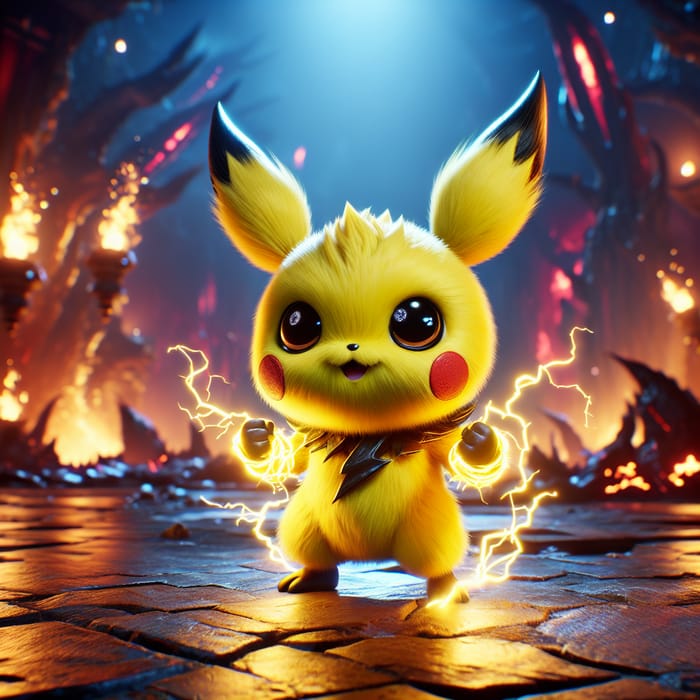 Pikachu Mortal Kombat Style