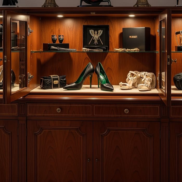 Elegant Luxurious Cabinet in Kingsman Style Elegant Luxurious Cabinet in Kingsman Style