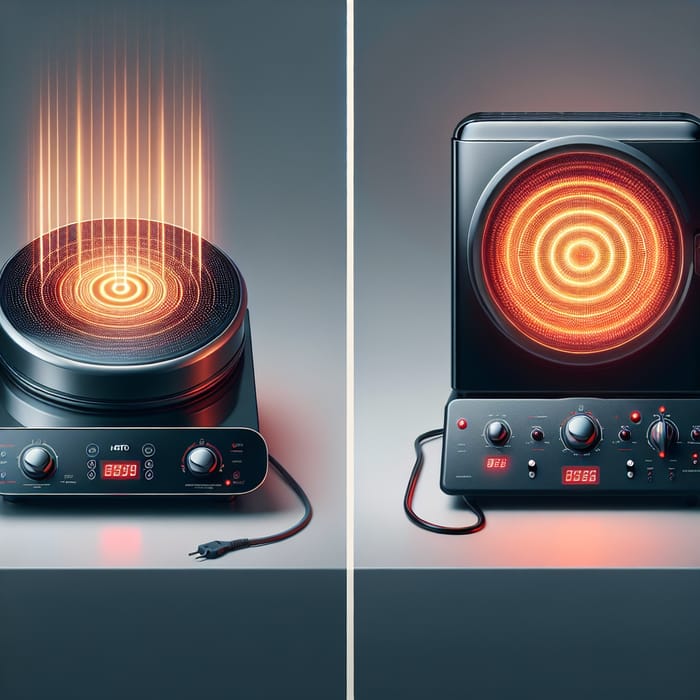 Comparing Induction Heater vs Electric Heater