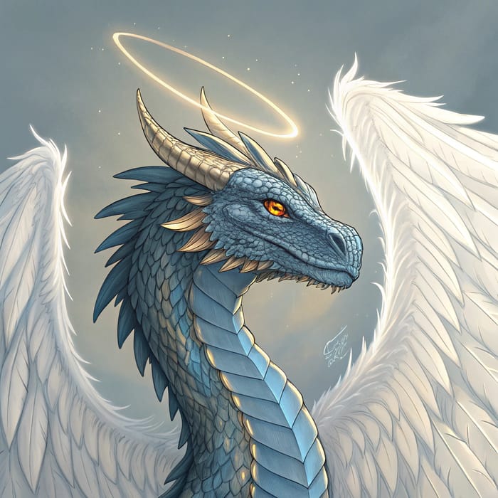 Dragon Angel: Majestic Fantasy Art