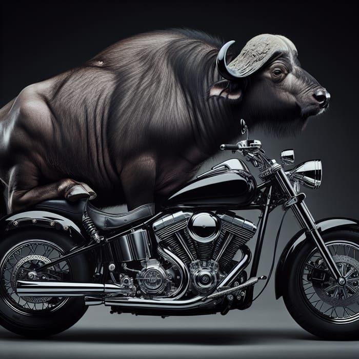 Buffalo Riding Motorcycle | Embracing Adventure