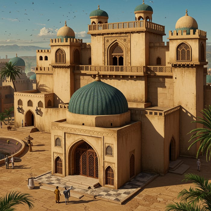 Stunning Ancient Arabian Mansion Designs