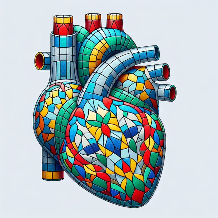 Mosaic Design Bioprosthetic Heart Valve