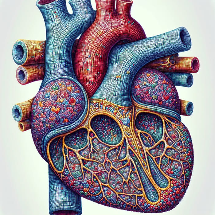 Mosaic Aortic Valve: Artistic Heart Structure