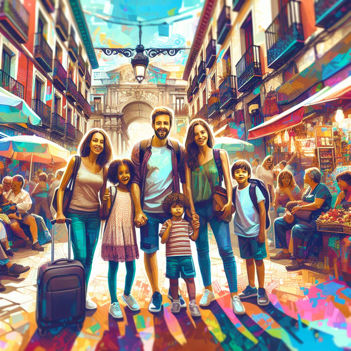 Vibrant Family Vacation in Madrid: Explore Colorful Streets & Markets