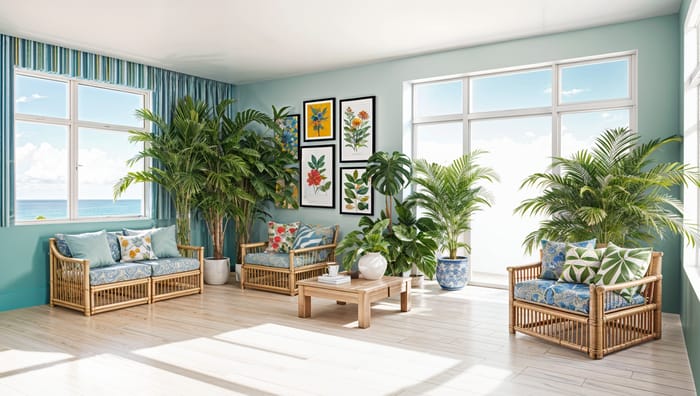 Tropical Living Room Design Ideas