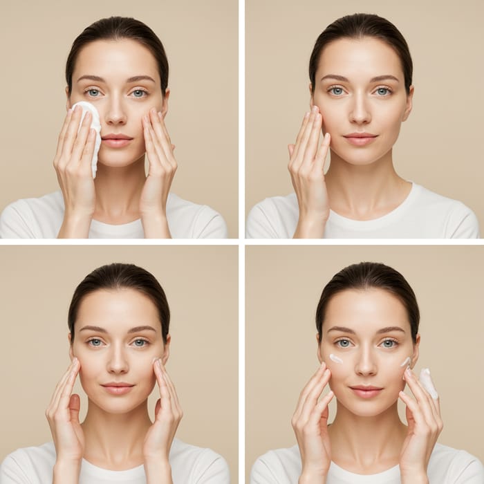 Daily Skincare Routine for Healthy Glowing Skin Daily Skincare Routine for Healthy Glowing Skin